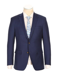 Thumbnail for Men's Blue Half-Canvas Suit