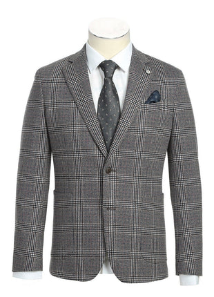 Men's Half Canvas Blazer
