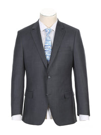 Thumbnail for Men's Gray Half-Canvas Suit