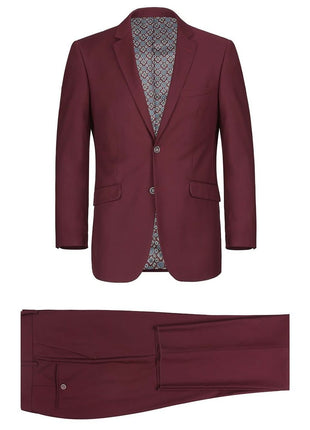 Men's Big & Tall 2-Piece Single Breasted Notch Lapel Suit