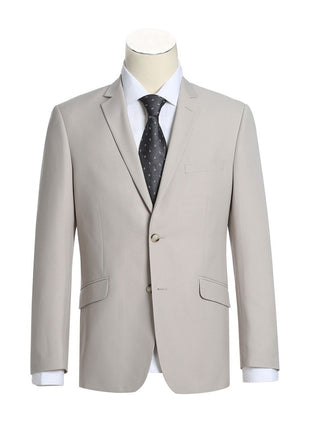 Men's 2-Piece Single Breasted Notch Lapel Suit