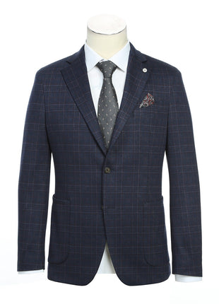 Men's Half Canvas Blazer