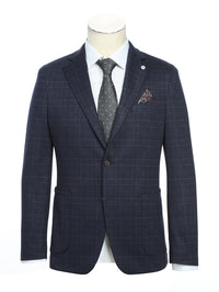 Thumbnail for Men's Half Canvas Blazer