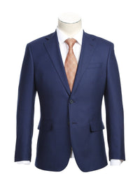 Thumbnail for English Laundry Slim Fit Two Button Blue Wool Notch Lapel Suit