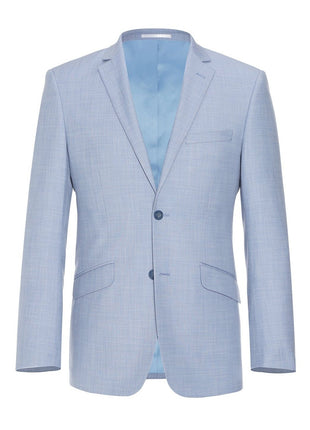 Men's 2-Piece Slim Fit Single Breasted Notch Lapel Suit