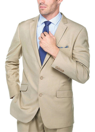 Men's 2-Piece Slim Fit Single Breasted Notch Lapel Suit - The Suit Depot