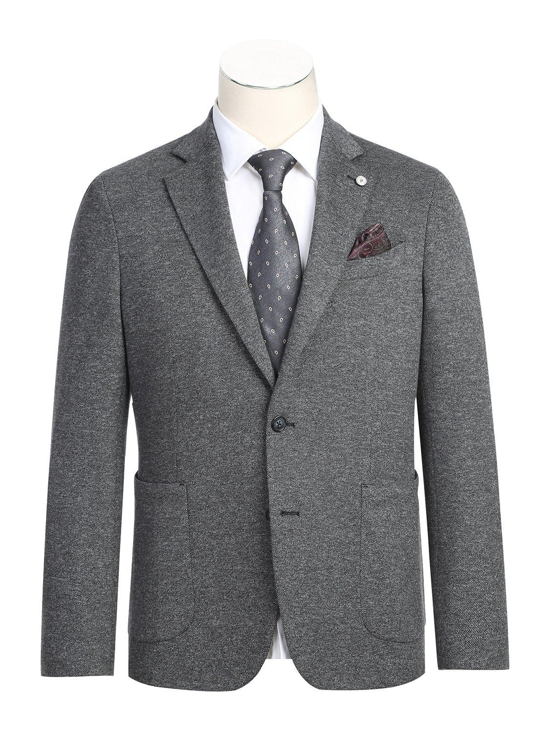 Blazer de media lona para hombre