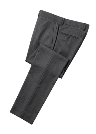 Romaster Charcoal Gray Wool Blend Slim Fit Double Breasted  2-Piece Suit - The Suit Depot