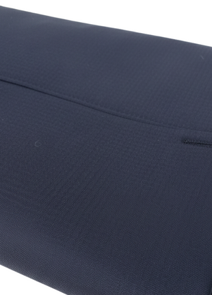 Centrion Mens Textured Navy Slim Fit Notch Lapels 2 Button Wool Suit