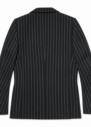 Ralph Lauren Purple Label Black Pinstripe 100% Wool Classic Fit 2-Button Suit 38R