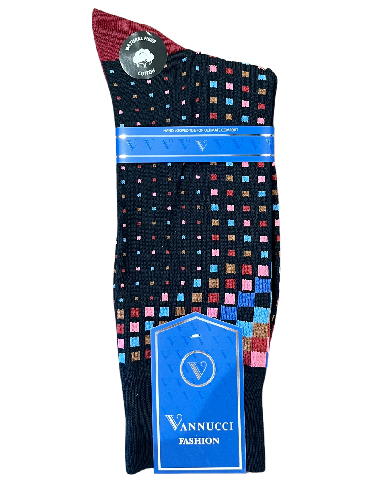 Vannucci Courture Men's Dress Socks 2824