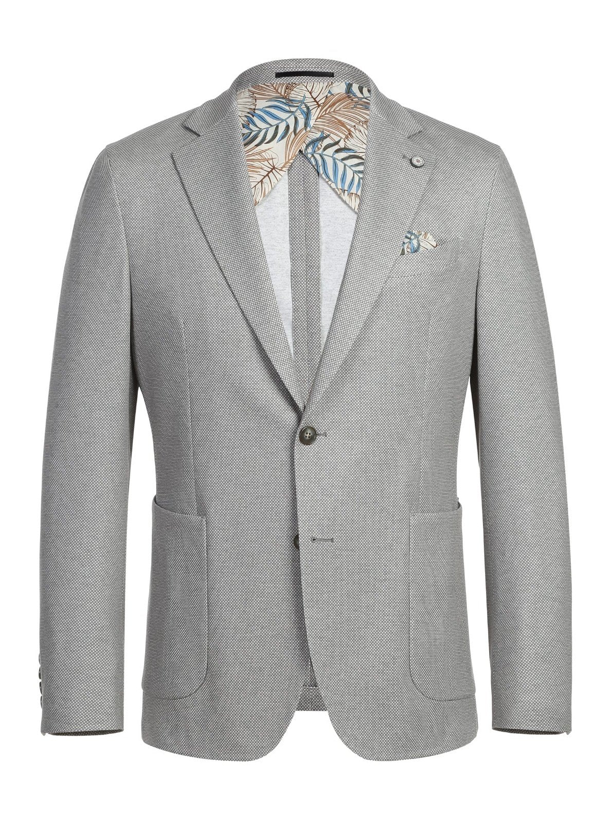 Blazer de media lona para hombre