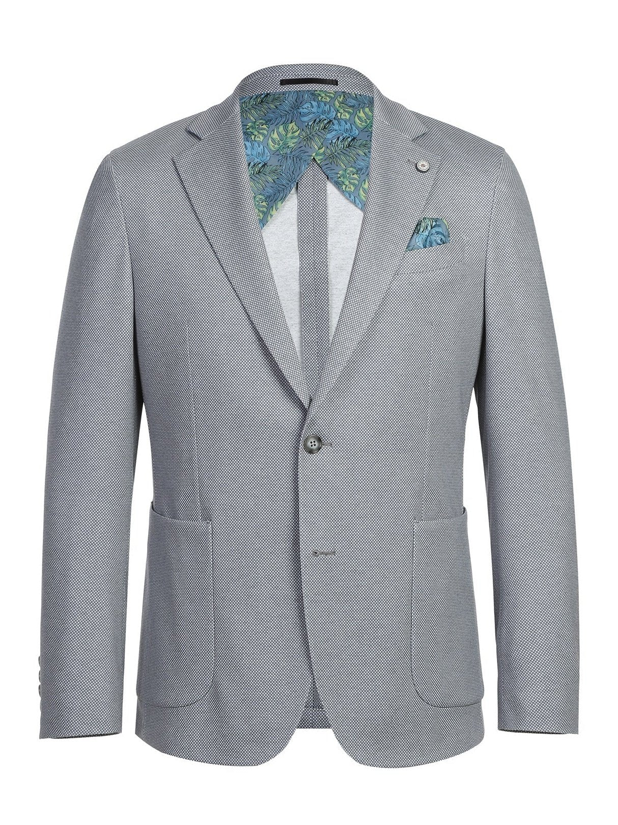 Blazer de media lona para hombre