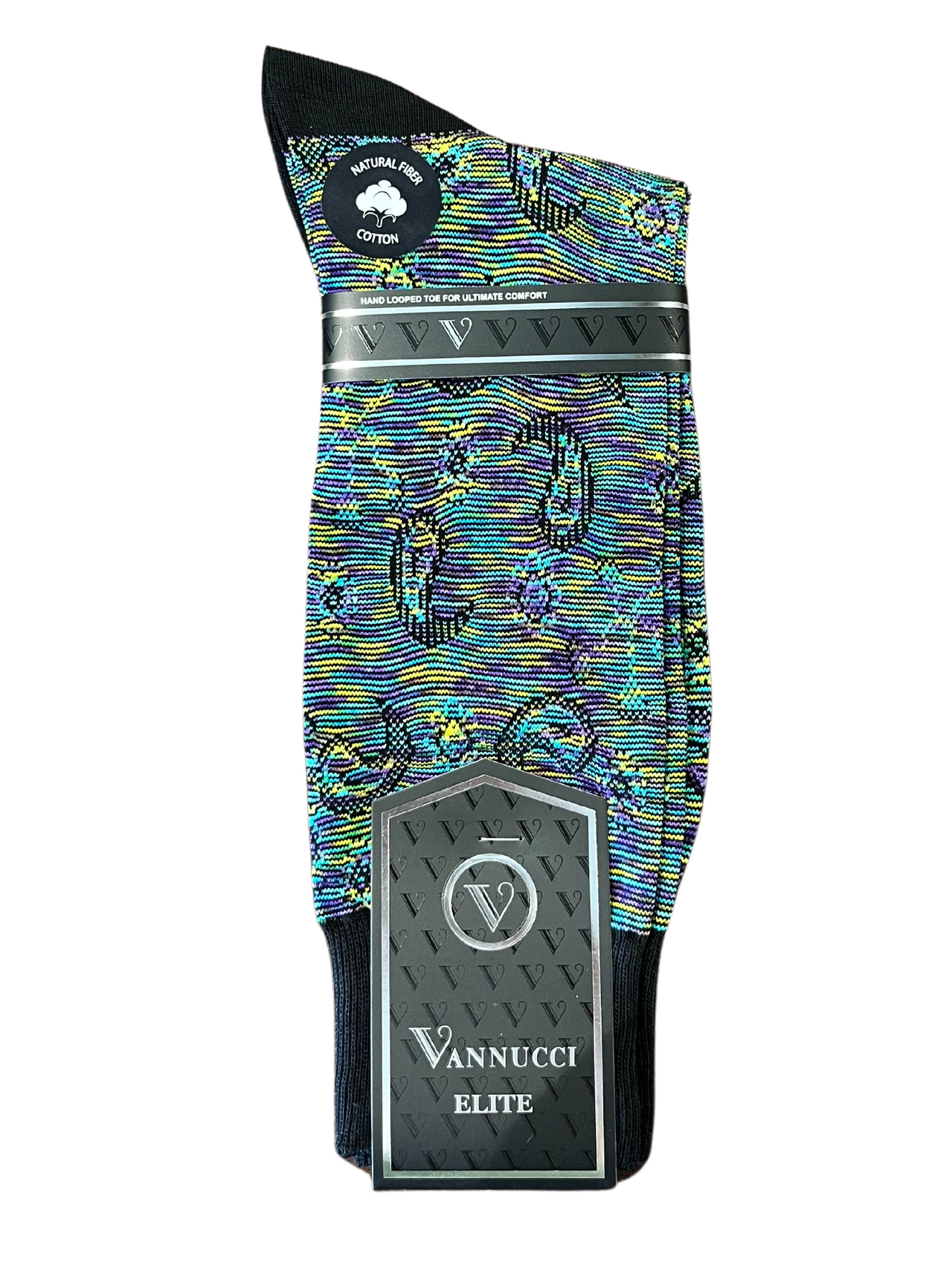 Vannucci Courture Men's Dress Socks 4124
