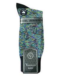 Thumbnail for Vannucci Courture Men's Dress Socks 4124