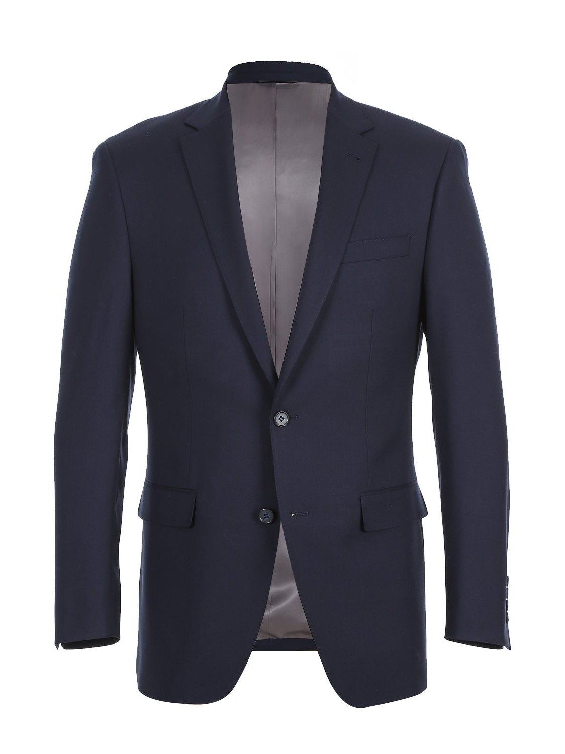 Men's Navy Half-Canvas Suit