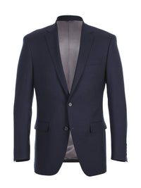 Thumbnail for Men's Navy Half-Canvas Suit