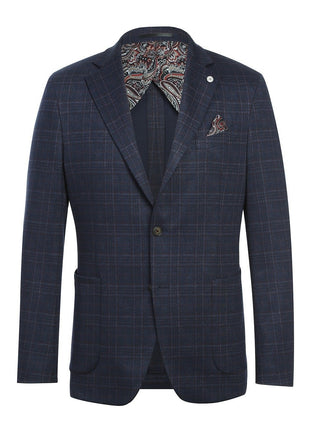 Men's Half Canvas Blazer