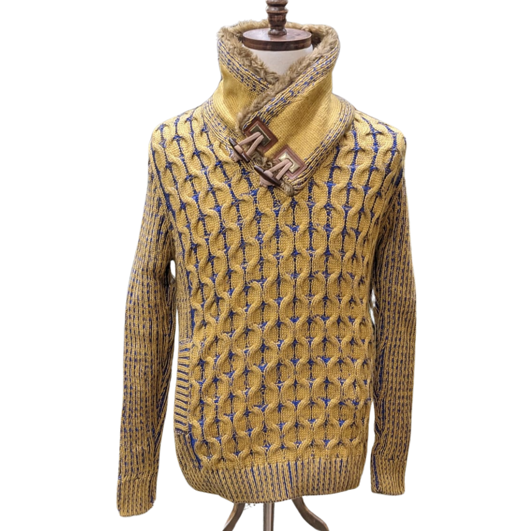Mustard roll neck mens online
