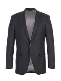 Thumbnail for Men's Charcoal Half-Canvas Suit