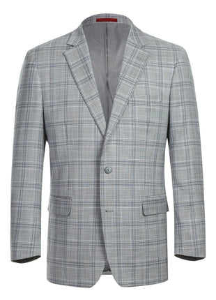 Men's Classic Fit Checked Suits