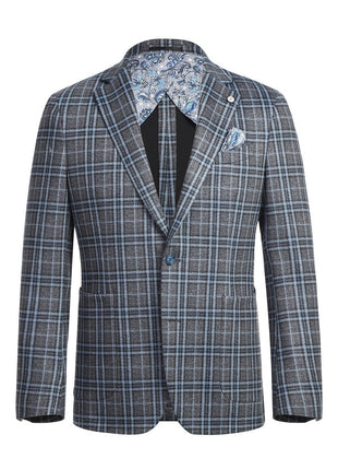 Men's Half Canvas Blazer