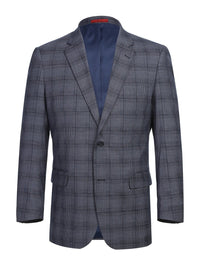 Thumbnail for Men's Classic Fit Checked Suits