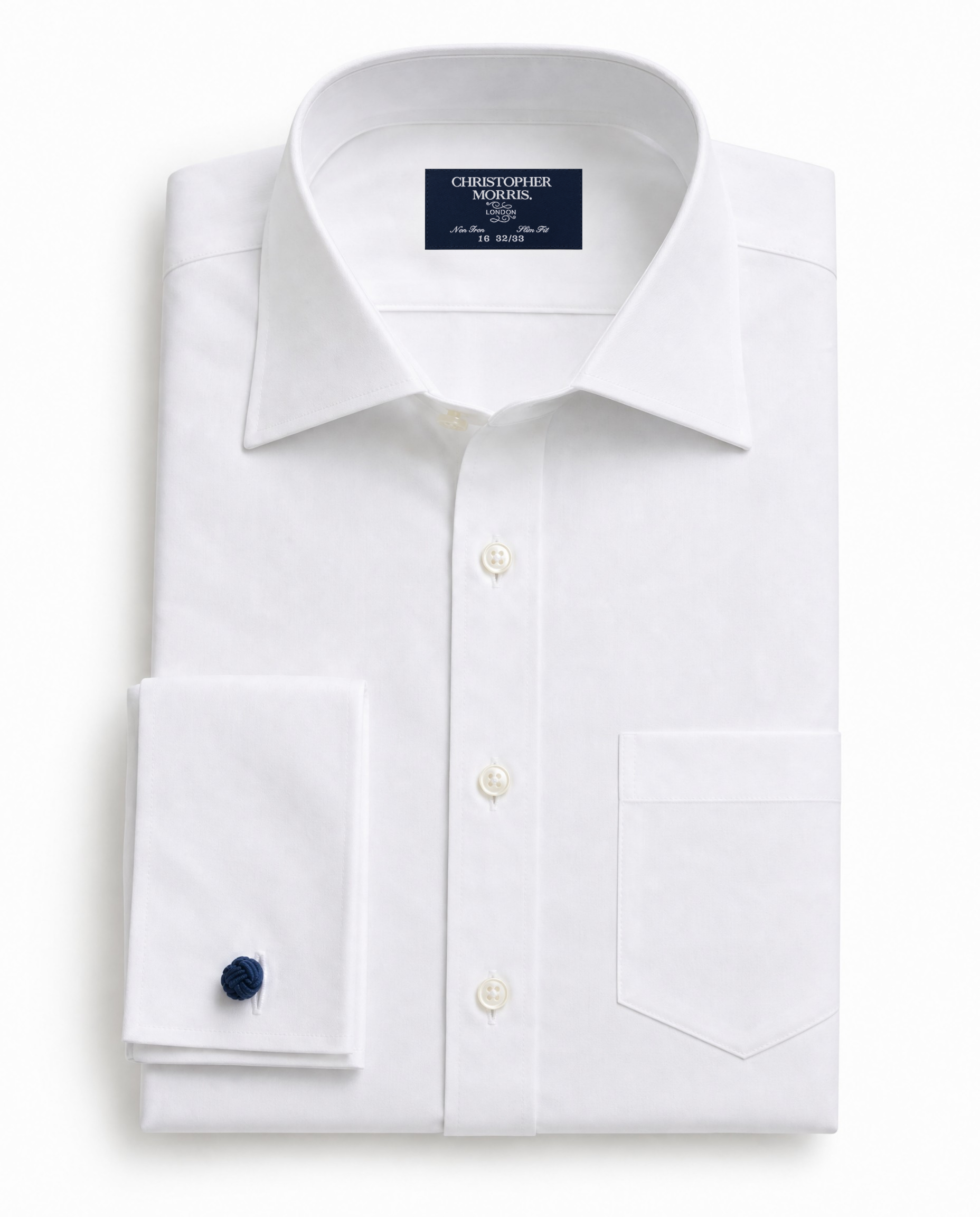 dress shirt 16 Men's Dress Shirt Size Large 16- 16 1/2 34/ 35 Blue David Taylor