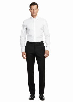 Men's Flat Front Suit Separate Adjustable Pants - The Suit Depot