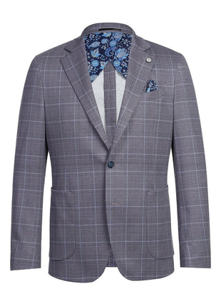 Men's Half Canvas Blazer