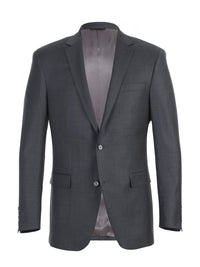 Thumbnail for Men's Gray Half-Canvas Suit