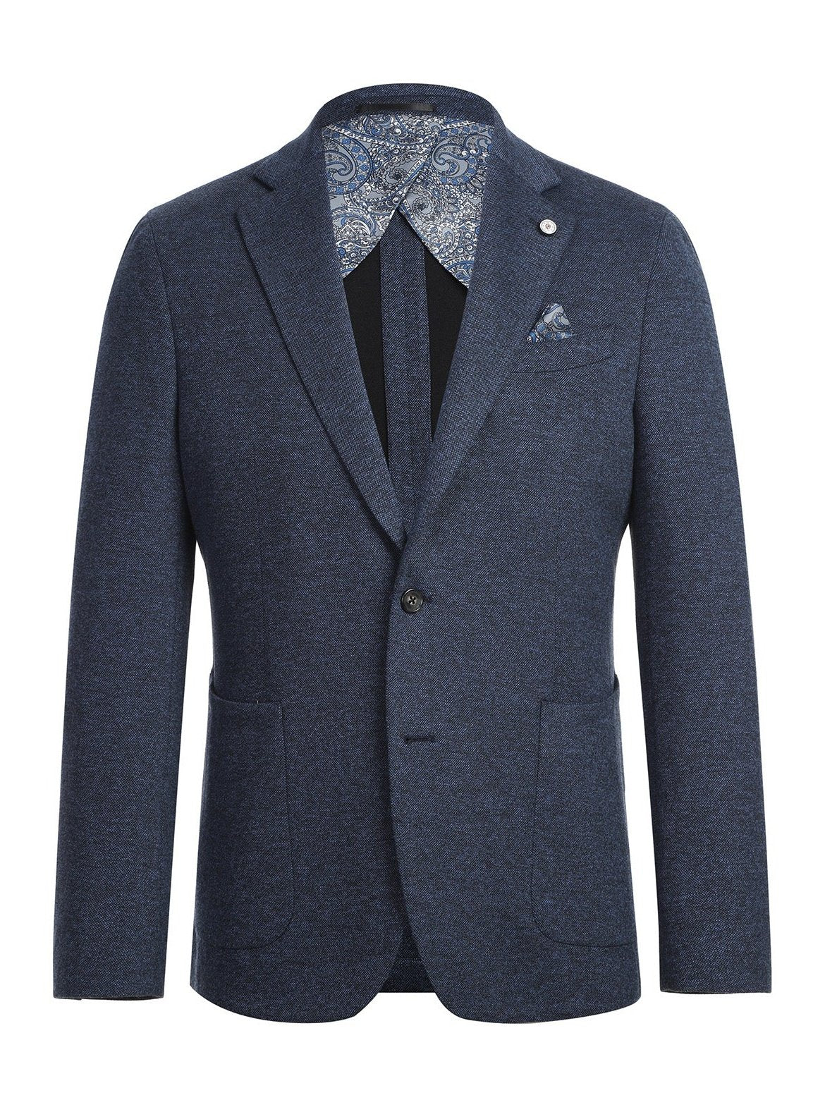 Blazer de media lona para hombre