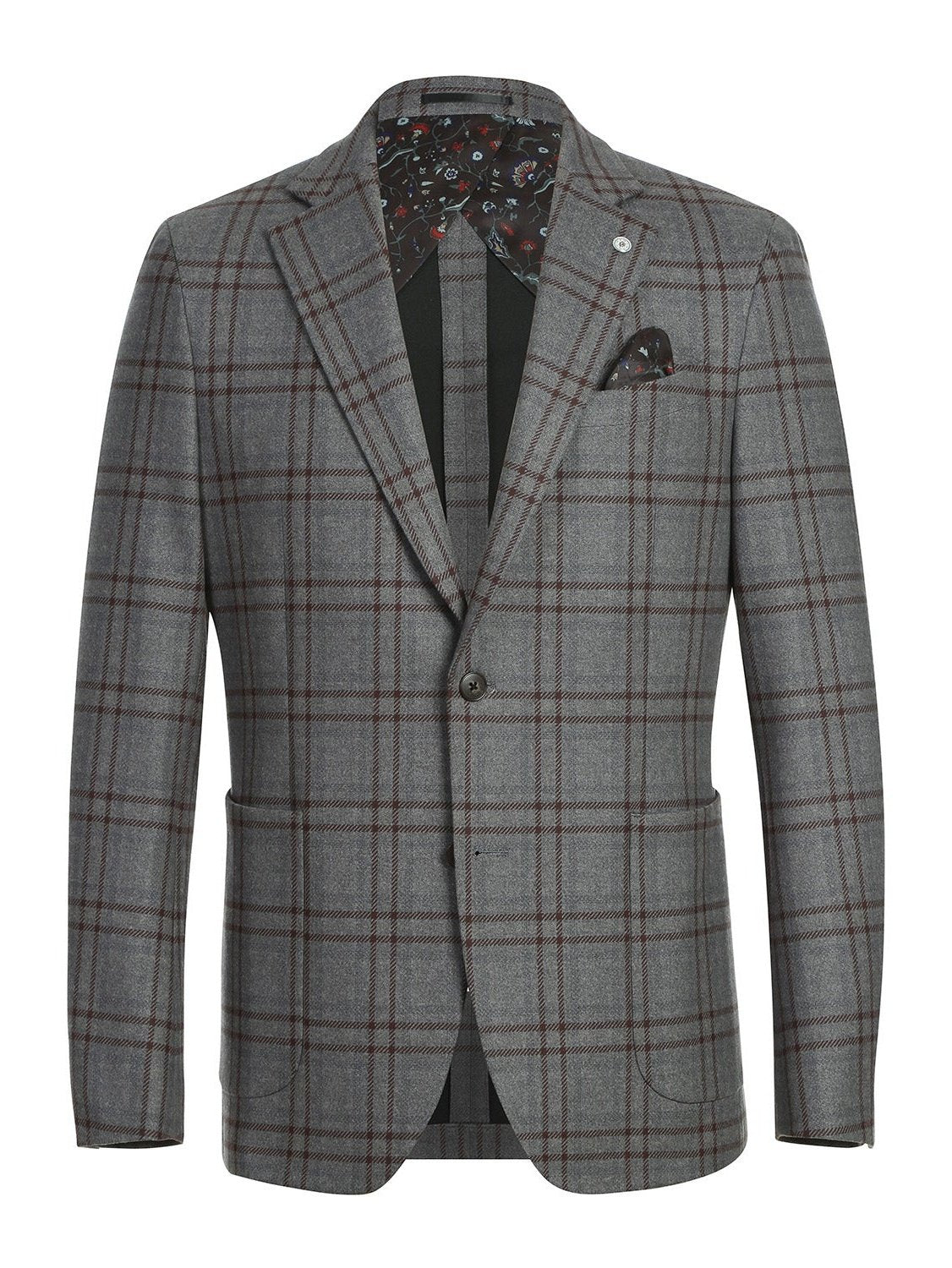 Blazer de media lona para hombre