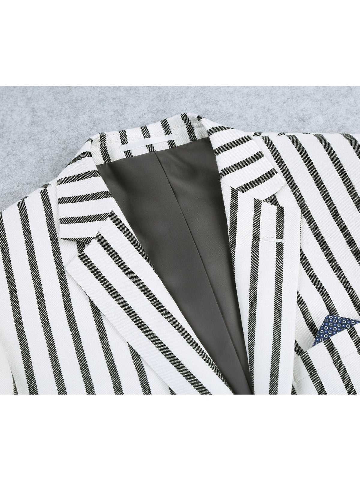 Men&#39;s Summer Soft Blazer Slim Fit Linen-Blend Sport Coat
