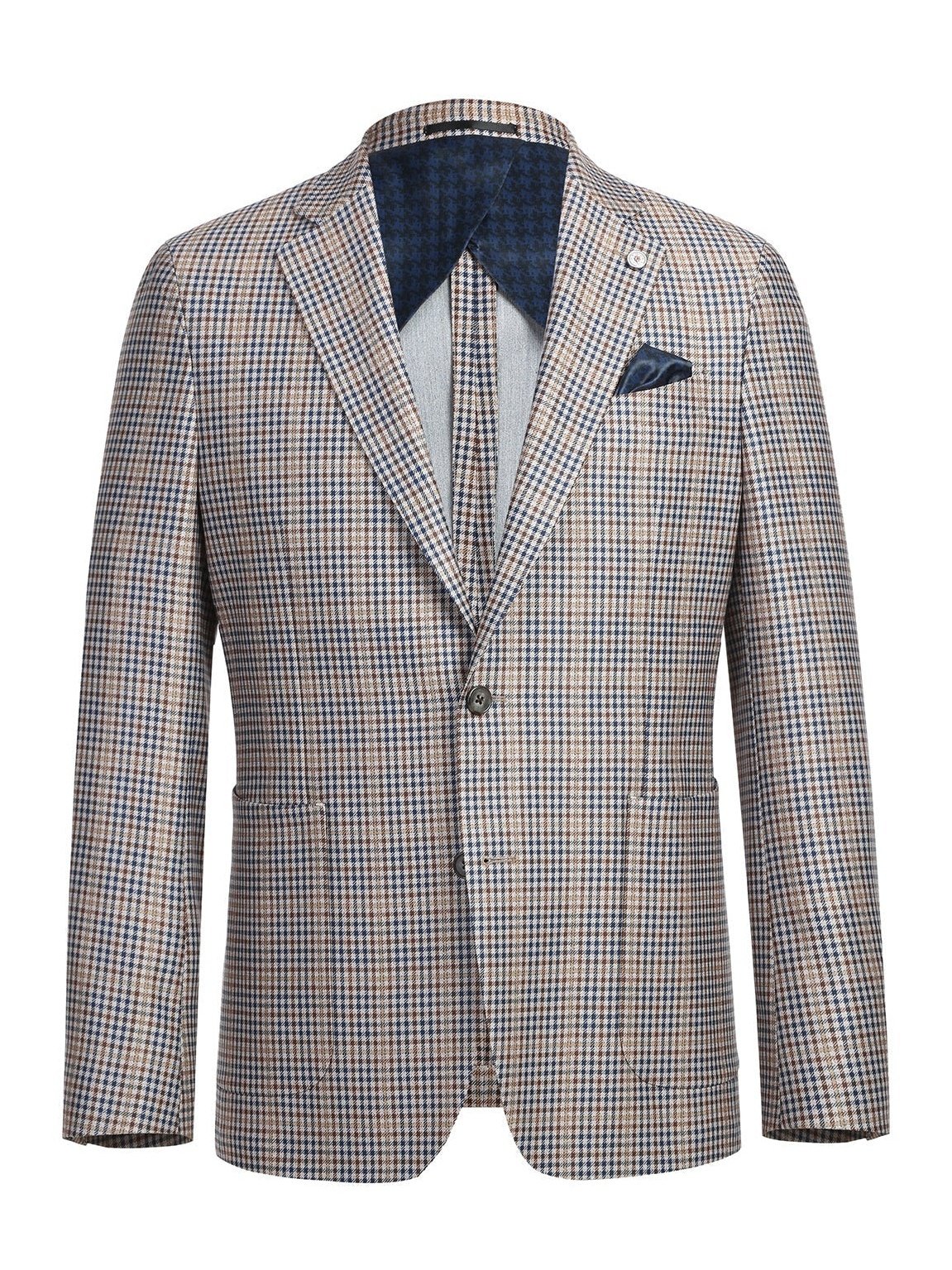 Blazer de media lona para hombre