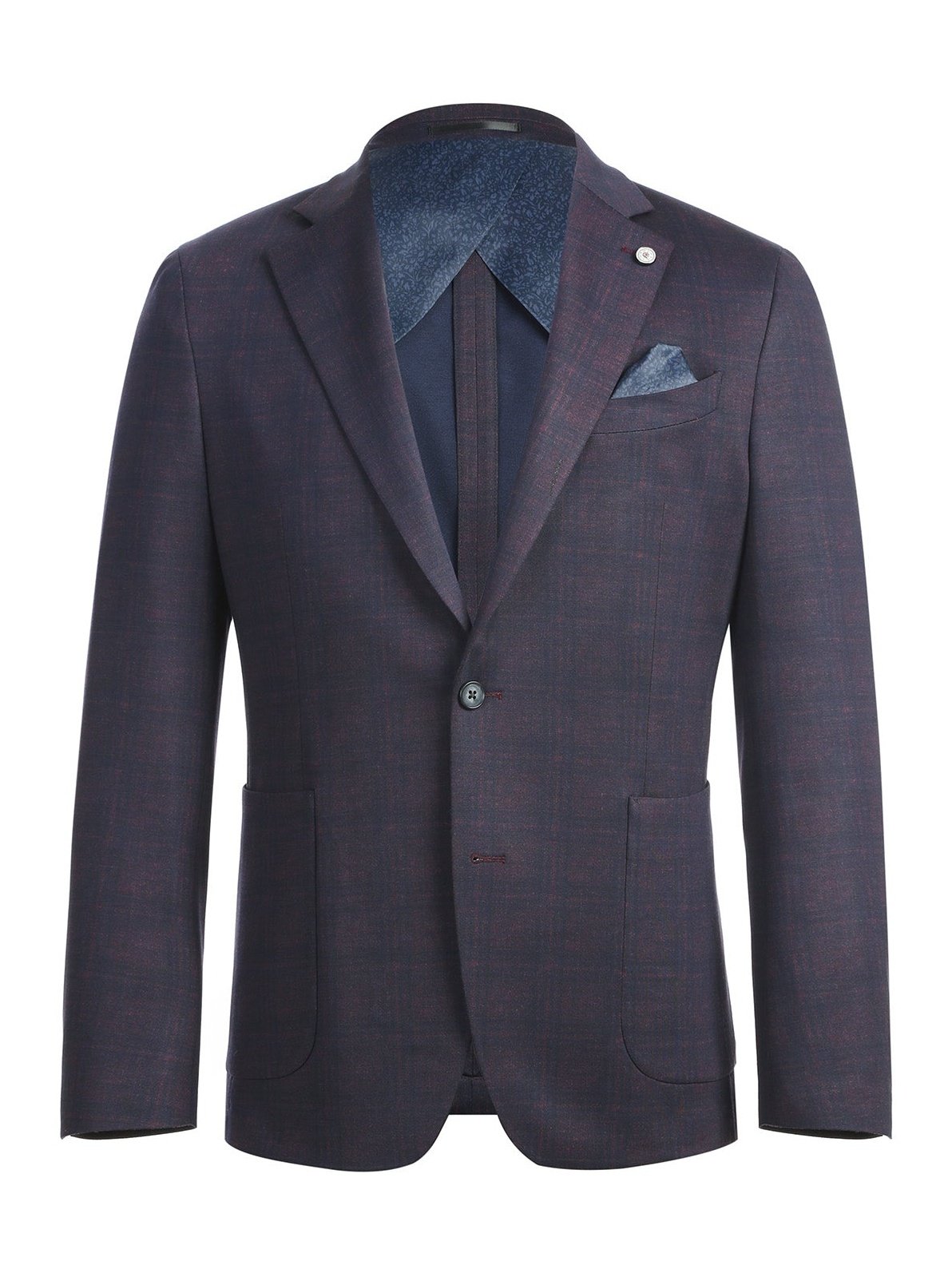 Blazer de media lona para hombre