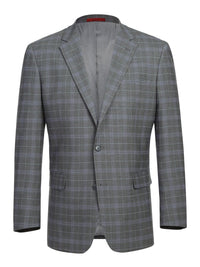 Thumbnail for Men's Classic Fit Checked Suits