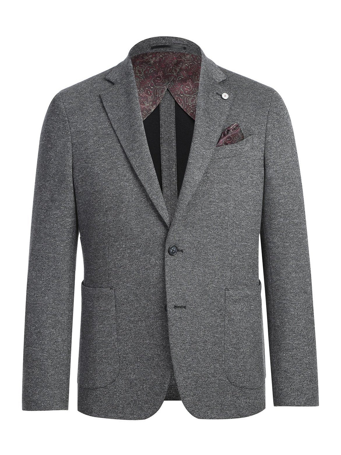 Blazer de media lona para hombre