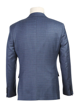 English Laundry Slim Fit Two Button Pale Blue Wool Notch Lapel Suit