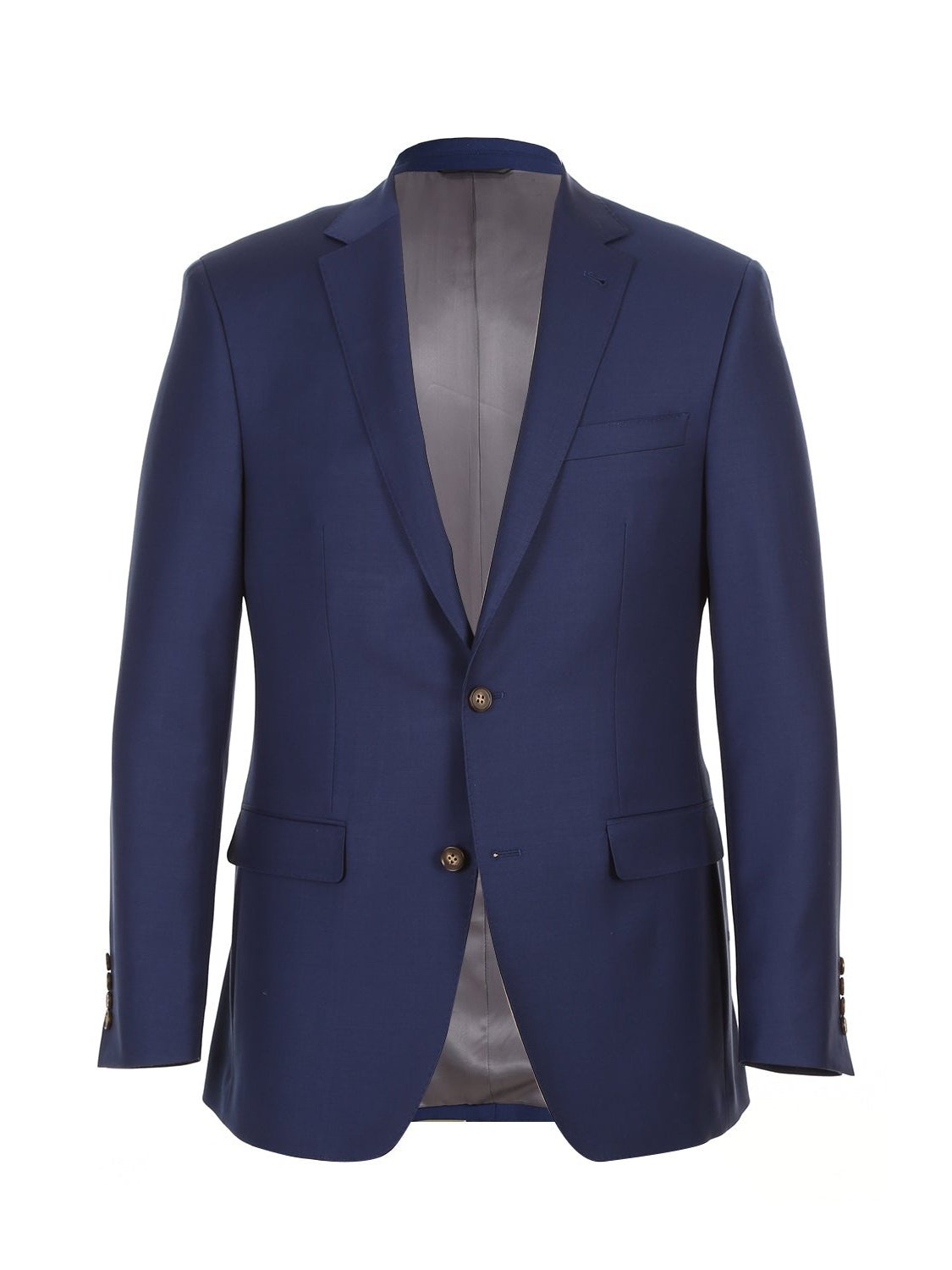 Men's Blue Half-Canvas Suit