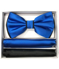 Thumbnail for Brand Q Two Tone Bow Ties for Prom