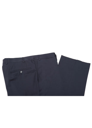 Canali 1934 Mens Solid Navy Blue 44R Drop 7 Modern Fit 100% Wool 2 Piece Suit