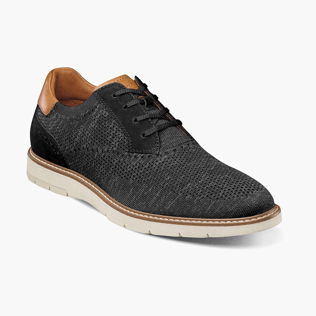 knit dress shoe Vance Novak Men's Knit Casual Shoes, Size: 12 Wide, Red
