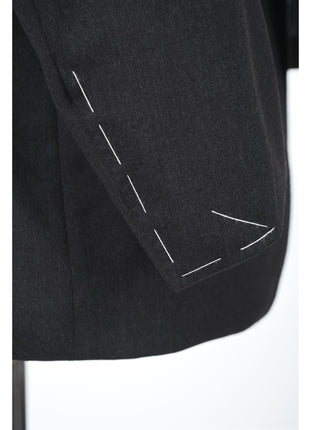 Canali 1934 Mens 40R Drop 7 Charcoal Gray 100% Wool Modern Fit 2 Piece Suit