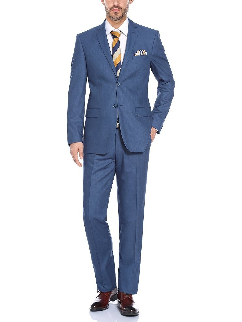 Men's 2-Piece Notch Lapel Suit