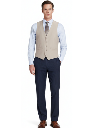 Men's Classic Fit Suit Separate Vest