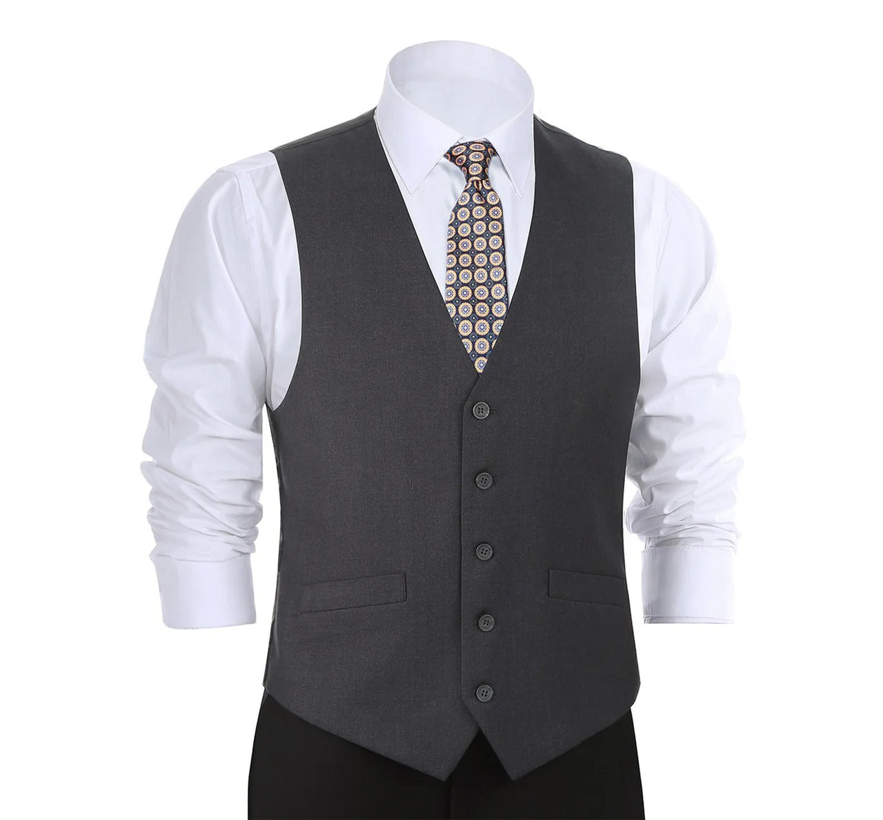 Men's Classic Fit Suit Separate Vest