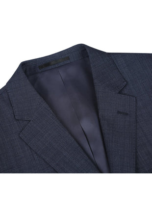 Men's Two Piece Classic Fit Wool Blend Suit