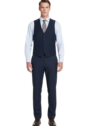 Men's Classic Fit Suit Separate Wool Vest - The Suit Depot
