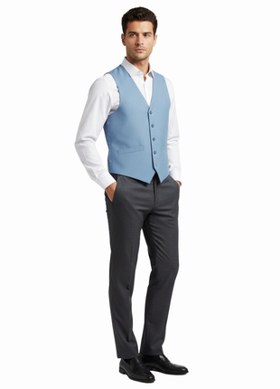 Men's Classic Fit Suit Separate Vest